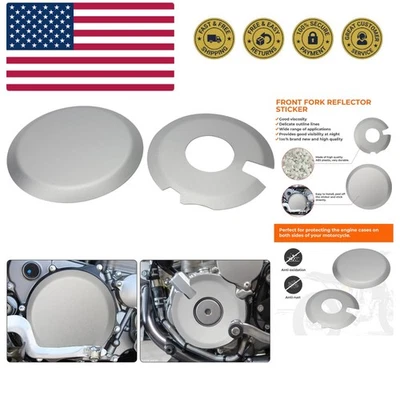 Kit de protectores de fundas de embrague de encendido para Suzuki DR-Z400S Kawasaki Silver Do... Foto 1 de 4