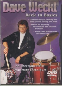 Dave Weckl: Back To Basics: An Encyclopedia Of Drumming Techniques DVD VIDEO BOX - Picture 1 of 1