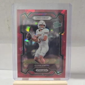 2024 Panini Prizm Draft Picks Red Ice Quinn Ewers Rookie Card - Picture 1 of 2