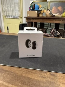SAMSUNG Galaxy Buds Live BLACK Active Noise Cancellation - Picture 1 of 10
