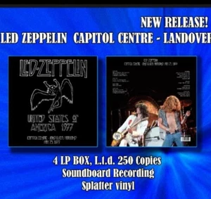 LED ZEPPELIN  Capitol center, Largo, Ma. 1977 4lp - Picture 1 of 2