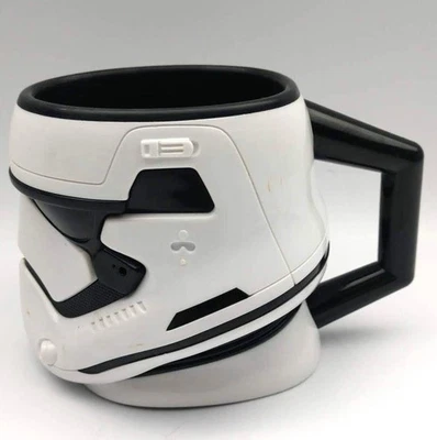 Star Wars Stormtrooper Helmet 3D Sculpted Plastic Coffee Mug Disney Lucasfilm - Image 1 of 4