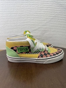 Vans X Tierra Whack Half Cab Skater Sz. Men’s 5.5 Women’s 7 Checkered Multicolor - Picture 1 of 10
