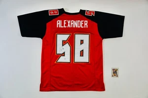 MAGLIA ROSSA FIRMATA KWON ALEXANDER AUTO TAMPA BAY BUCS JSA BUCCANEERS AUTOGRAFO - Foto 1 di 6