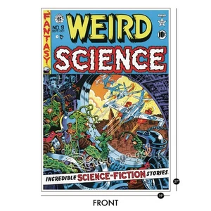 EC Comics Weird Science no.9 Heavy Weight Poster Print 19"x27" - Picture 1 of 3