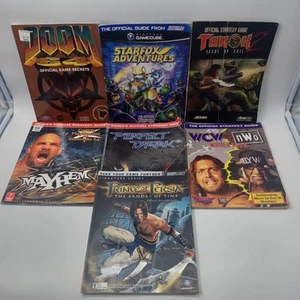 Nintendo Power Strategy Guide Lot Gamecube N64 Star Fox Doom BradyGames Prima  - Picture 1 of 22