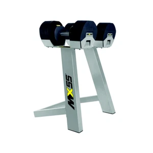 Ironmaster Juego de mancuernas regulables MX 55 de 4,5 a 24,9 kg con carro de pe - Foto 1 di 4