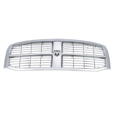 06-08 Dodge Ram 1500 & 06-09 2500 3500 08-09 4500 5500 CHROME GRILLE MOPAR OEM - Image 1 of 3
