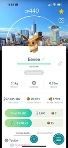 Eevee Explorer Hat w/ Milan Italy Background - Pokèmon Trade GO - Picture 1 of 3