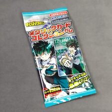 [Blind Bag x1] My Hero Academia Metallic Card Collection Gum Japan Import