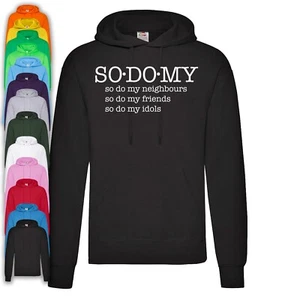 Sudadera con capucha Sodomy | So-Do-My | Retro años 80 | Como usada Ian McKellen - Imagen 1 de 1