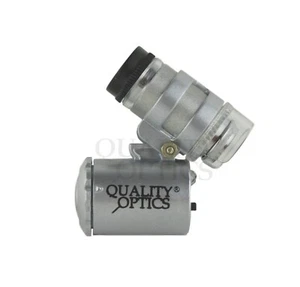 Quality Optics Illuminated Mini Microscope 2-Function 60x - Picture 1 of 7