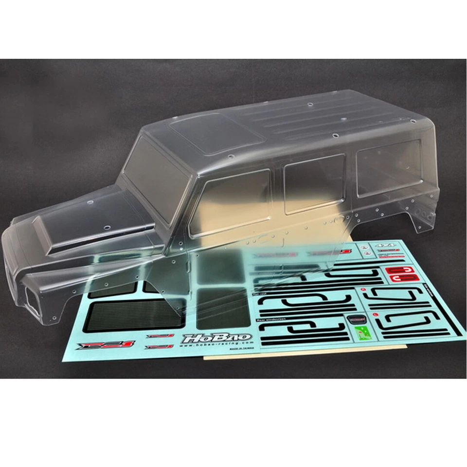 NEW HoBao 1/10 Clear Body with Decals : DC-1 - Image 1 of 1