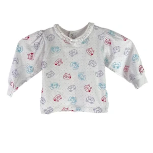 Vintage Buster braun Kätzchen Katzen Kätzchen Langarmshirt 3T - Bild 1 von 4