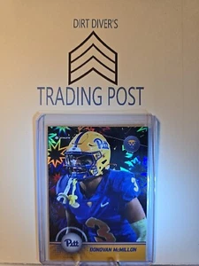 OnIT 2024 Athlete - Silver Holo Foil SP #P1 Donovan McMillon - Pitt Panthers - Imagen 1 de 2