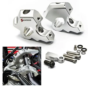Rehausseur de guidon BMW R1300GS SPECIFIQUE AUCUNE MODIFICATION RISER 38-27mm - Photo 1/8