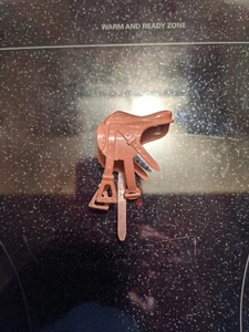 Sella Breyer Reeves. Gomma marrone. 1"x1,5". - Foto 1 di 5