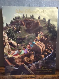Seven Dwarfs Mine Train Walt Disney World Grand Opening Brochure Magnet - Picture 1 of 4