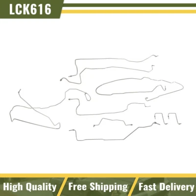 Kit de línea hidráulica de freno DOR para GMC YUKON XL 1500 2003-2006 acero inoxidable_L6 Foto 1 de 4