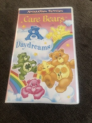 CARE BEARS ~ "DAYDREAMS" ~ VHS ~ ANIMATION STATION ~ CLAMSHELL ~ - Image 1 of 4