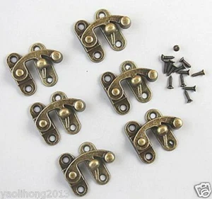 Latch, catch, clasp, pivot swing box hook with matching screws - Picture 1 of 2