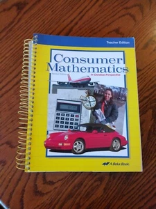 Abeka Consumer Mathematics in Christian Perspective -Teacher Edition -Second Ed. - Picture 1 of 3