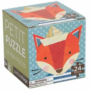 Petit Collage Puzzle, Volpe ~ 2 in vendita da $15 ~ Mix and Match - Foto 1 di 3
