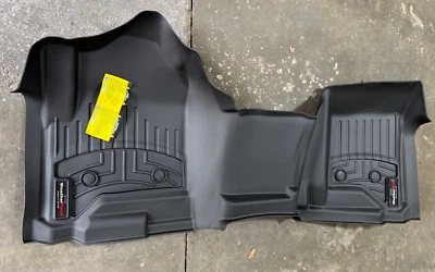 WeatherTech Front FloorLiner for 2015-2019 Chevrolet Silverado 2500HD/3500HD - Image 1 of 3