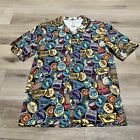 Disney Parks WDW Star Tours Epcot Attraction Patches Button Shirt Size Small NWT