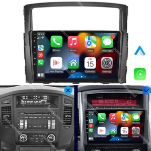 Android 13 Carplay Car Radio Gps Nav Head Unit For Mitsubishi Pajero 4 2006-2014 - Picture 1 of 16