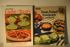 Ideal's soup salad, sandwiches cookbook, Taste of home Annual recipes 2005 book - Imagen 1 de 5