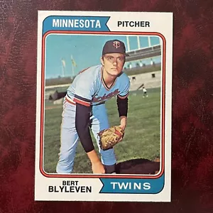 1974 Topps Set BERT BLYLEVEN #98 MINNESOTA TWINS - NR-MINT *HIGH GRADE* - Bild 1 von 2