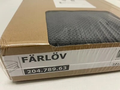 Ikea FARLOV Cover ottoman w/ storage COVER ONLY, flodafors gray 204.789.63 - NEW - Image 1 of 3
