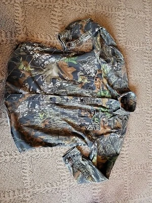Redhead Mossy Oak Break Up Infinity Shirt Button Up Camo Men’s Large Cotton  - Image 1 of 4