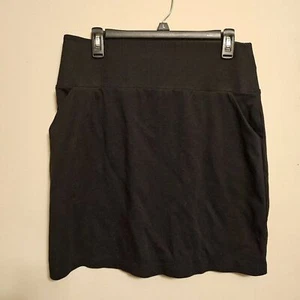 Apt. Bleistiftrock 9 schwarz mit Taschen Gummibund groß - Bild 1 von 4