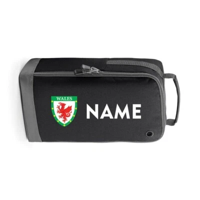 PROSPO Personalised Wales Boot Bags Sports School Gym PE Accessories Customised Kit Bag