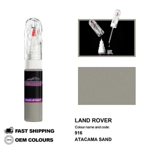 FOR LAND ROVER ATACAMA SAND 916 Touch Up Paint Pen Brush Fix Kit Scratch Chip - Picture 1 of 8