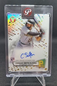 2023 Topps Pristine CANAAN SMITH-NJIGBA Encased Pristine Refractor Auto RC - Bild 1 von 2