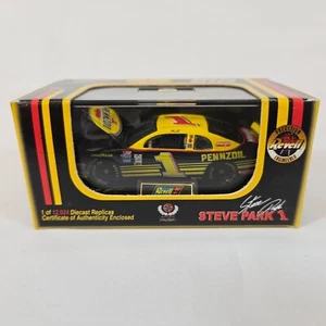 1998 Nascar Revell 1:64 Diecast Steve Park Pennzoil #1 Limited Edition COA - Picture 1 of 7
