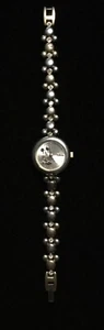 Disney Women Silver On Silver Gold Accents MICKEY MOUSE Watch MU1089 - Picture 1 of 11