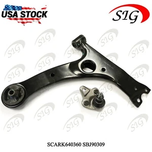 For 2003 - 2013 Toyota Corolla Front Right Lower Control Arm with Ball Joint 2PC - Bild 1 von 7