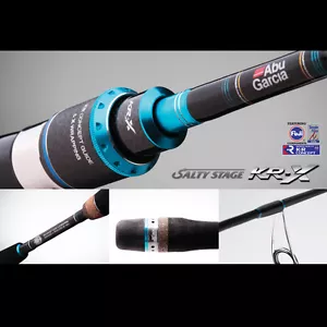 Abu Garcia Salty Stage KR-X Light Jigging 6'3'' Ovehead Rod SXLC-632-120-KR 2Pc - Picture 1 of 2