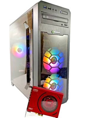 🎼Music Production DAW Gaming PC+AMD RX 570 @4GB: i7*Xeon/24GB/750GB SSD+750GB - Image 1 of 4