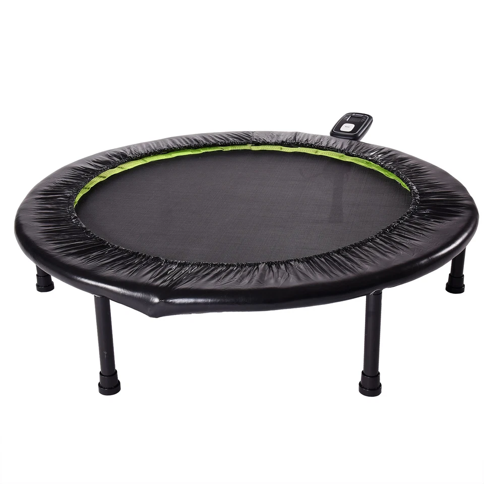 Stamina 1635 36-inch Folding Trampoline | Quiet and Safe 36 Inches Black
