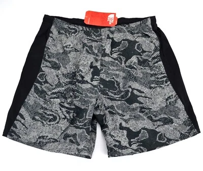 The North Face Mens NSR 7" Athletic Running Shorts Built In Briefs Asphalt Gray - Image 1 of 4