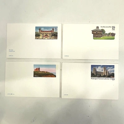 Vintage Lot of 19 & 20 Cent US Post Cards Fort Recovery Washington National Cath - Image 1 of 4