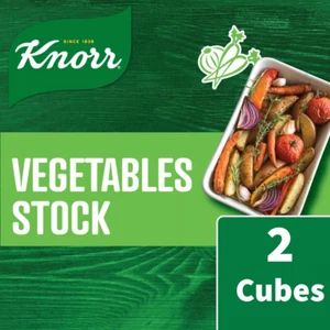 New Knorr Vegetable Stock Cubes 18 g x 8 Cubes | Free Shipping Worldwide - Picture 1 of 9