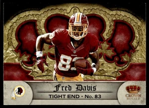 2012 Panini Crown Royale Fred Davis Washington Redskins #145 - Picture 1 of 2