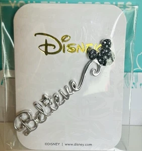 Origami Owl Disney Mickey "Believe" Silver Bar Window Shelf - Picture 1 of 2