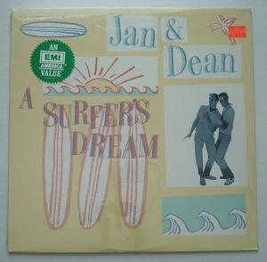 JAN & DEAN A Surfer's Dream EMI SN 16399 SEALED 1986 Surf LP - Picture 1 of 4